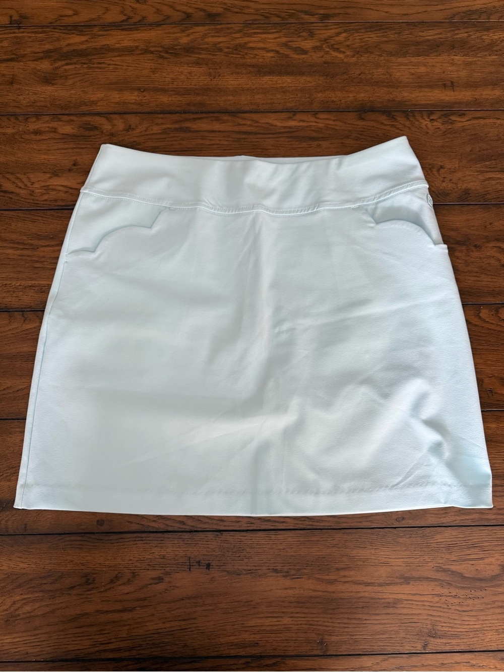 Lilly Pulitzer Light Blue Mini Skirt